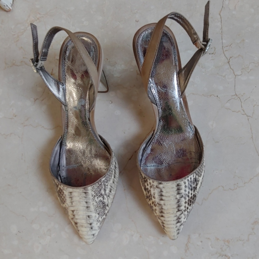 Sam Edelman Snakeskin Heels